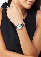 Armbanduhr Frederique Constant Dame Slimline Ladies Moonphase in Stahl FC-206MPWD1S6B - FC-206MPWD1S6B